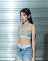 basic bra top - light pink