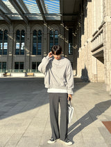 Seed Semi-Crop Sweatshirt (Gray)