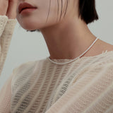 3mmパールネックレス/3mm pearl necklace