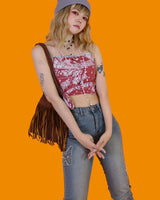 エンティックバタフライブーツカットデニムパンツ / entic butterfly bootscut denim pants