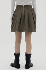 マロンフレアスカート / Marron Flare Skirt (2color)