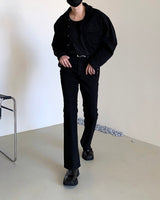 ダメージオーバークロップジャケット/MG601 Damage Over Cropped Jacket