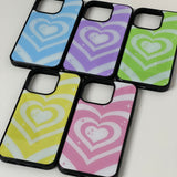 blue cotton candy heart beam epoxy case