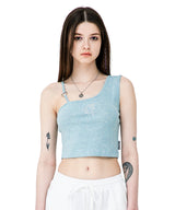 CUPID UNBALANCE CROP SLEEVELESS TOP (6589980999798)
