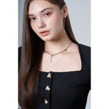 CIRCLE LINE DROP EARRING (6618487816310)