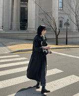 22ss denim trench coat (6694903709814)