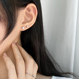 リボンパールピアス / [5 set] Ribbon Pearl Piercing Set