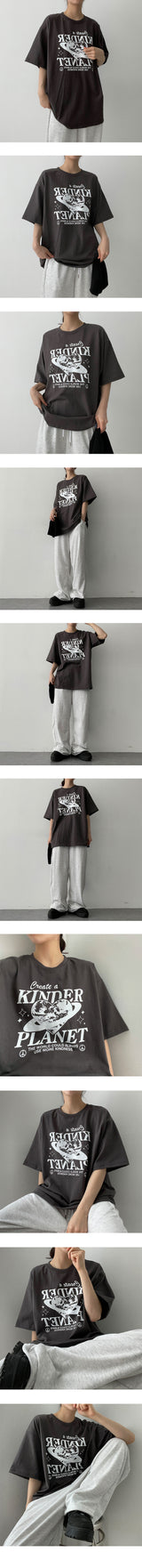 レンネットショートスリーブTシャツ/Rennett's short-sleeved T
