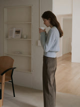 Corduroy wide pants (6639422636150)
