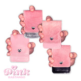 ピンクハートベントーウォレット/PINK HEART BENTO WALLET (PINK FUR)