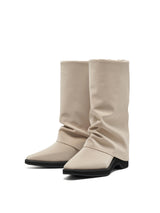 Hill Leg Warmer middle Boots ivory