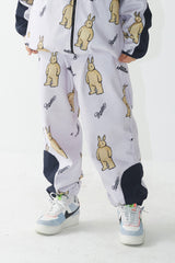 ロイヤルフリースビッグベアラビットジョガーパンツ / BSR2223FWPT070 ROYAL FLEECE JOGGER PANTS BIG BEAR RABBIT PURPLE