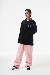 バギーコットンパンツ/MBSRCOPT136 MID90 BAGGY COTTON PANTS PINK
