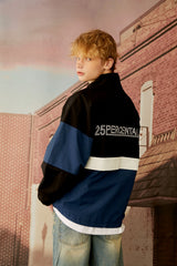 ブロックウィンドブレーカー / 25P BLOCK WIND BREAKER_NAVY