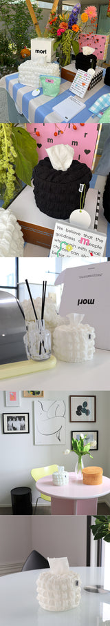 Bubble tissue case (원형)
