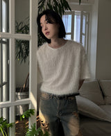 ファインモヘア半袖 (3 color)