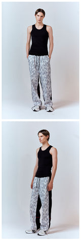 トゥーフェイスパンツ/TWO FACE PANTS [BLACK]