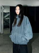 Paneled Jacket - Washed Navy