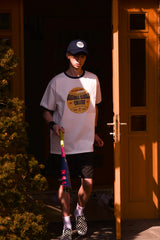 ザリアルワンベースボールクルーネックユニセックスTシャツ / The Real One Baseball crew neck Unisex T-shirt