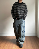 Wave Mohair Knit