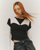 LOVE LINE T-SHIRTS (BK) (6676055851126)