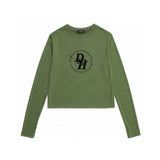 CIRCLE STACK LOGO WARMER CROP 5COLOR
