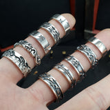 ルナL1シルバーリング / Lunar-L1 silver ring (4595752304758)