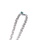 HOLOGRAM HEART BYZANTiNE CHAiN NECKLACE #93