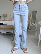 ロングブーツカットデニムパンツ / no.2301 Long Bootcut Light Blue Pants