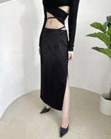 MQマキシスリットスカート/371. MQ maxi slit sk