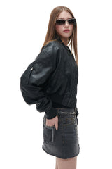FOLD DENIM-BLACK