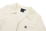 オープンカラーニットカーディガン/OPEN COLLAR KNIT CARDIGAN_IVORY