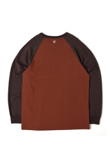GARDEN SYMBOL GRAPHIC  REGLAN T-SHIRT (brick mix)