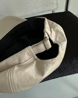 Leather Octagonal Bread Cap