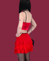 スターポイントレーススカート / star point lace skirt (underpants/2color)