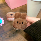 バニーダンダンアクリルスマホグリップ/Bunny DungDung Acrylic Tok BROWN
