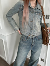 ミニデニムジャケット/no.3981 mini denim jacket