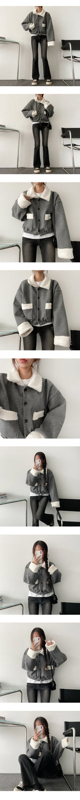 Ila Wool カラーリングウールカラージャケット