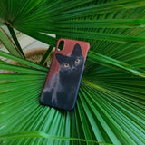ブラックキャットスマホハードケース / Black cat hard case