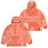 23 ペイズリーアノラック / 23 PAISLEY ANORAK ORANGE / NAVY