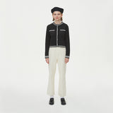 COLORATION SHORT CARDIGAN_BLACK (6612831666294)