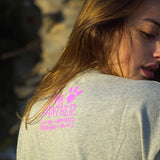 Pink Panther Leaning Against Our Logo T-Shirt (2color) (6673086316662)