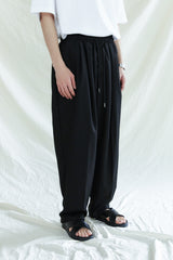タックバルーンツーウェイパンツ / PRK 2TUCK BALLOON FIT 2WAY PANTS BLACK (6554665779318)