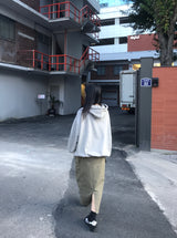 Daily slit cargo bendable long skirt