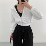 high neck windbreaker