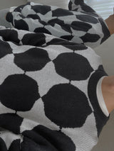 ASCLO Circle Check Knit (2color) (6648555896950)