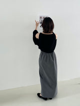 Cambr bolero sleeveless set