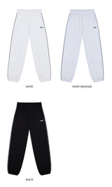 HIDE Cutting Sweat Pants (White) (6570988535926)