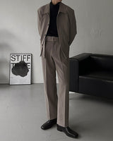 ECT Minimal Hidden Short Jacket (2 colors)
