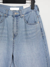 リネンワイドデニムパンツ / no.5166 Linen Wide Denim Pants